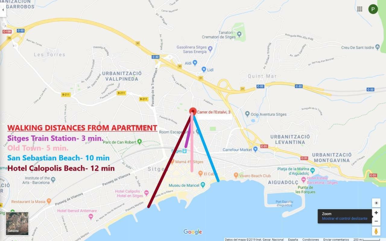 Sitges Centre Deluxe Penthouse Apartment المظهر الخارجي الصورة